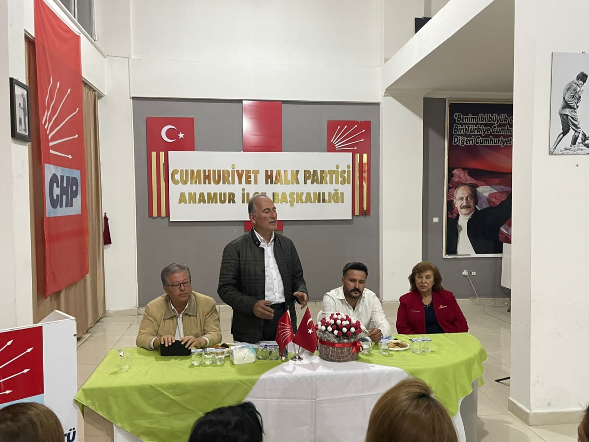 CHP Anamur Gençliği İlçe Başkanı Durmuş Deniz’e söz verdi Çok çalışıp biz bu seçimi alacağız…