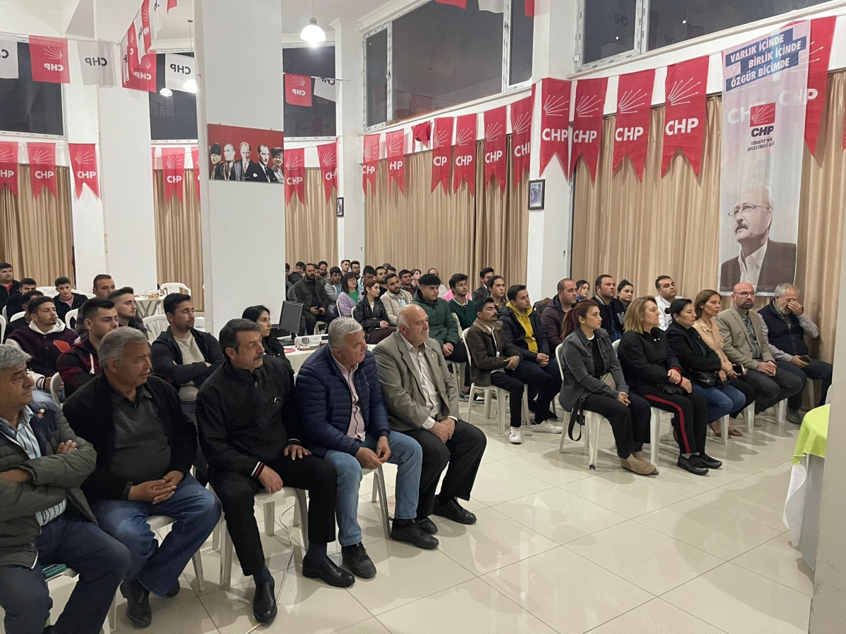 CHP Anamur Gençliği İlçe Başkanı Durmuş Deniz’e söz verdi Çok çalışıp biz bu seçimi alacağız…
