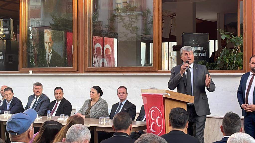 MHP’de Miting Havasında Bayramlaşma..
