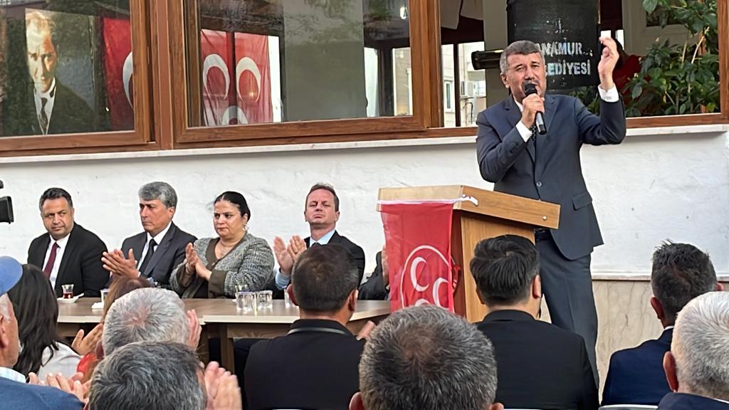 MHP’de Miting Havasında Bayramlaşma..