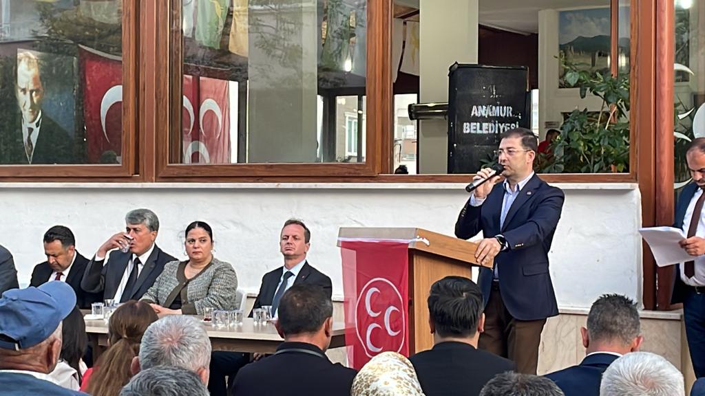 MHP’de Miting Havasında Bayramlaşma..