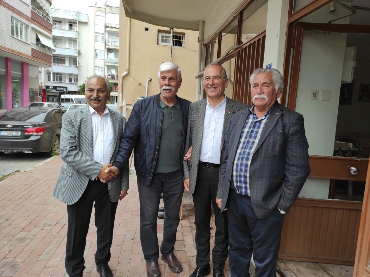 Anamur halkı CHP Mersin MV. Adayı Talat Dinçer’e “EVET” dedi