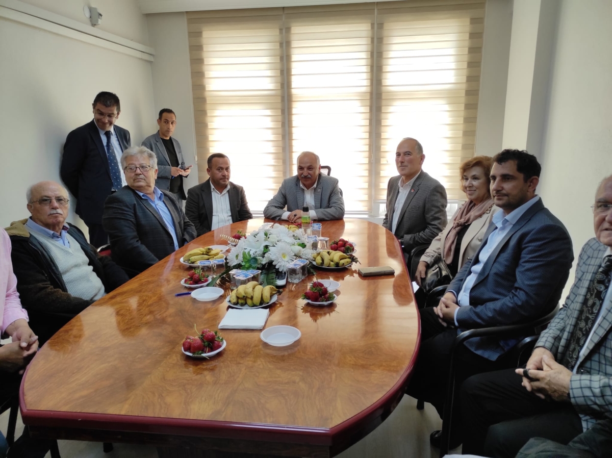 Anamur halkı CHP Mersin MV. Adayı Talat Dinçer’e “EVET” dedi