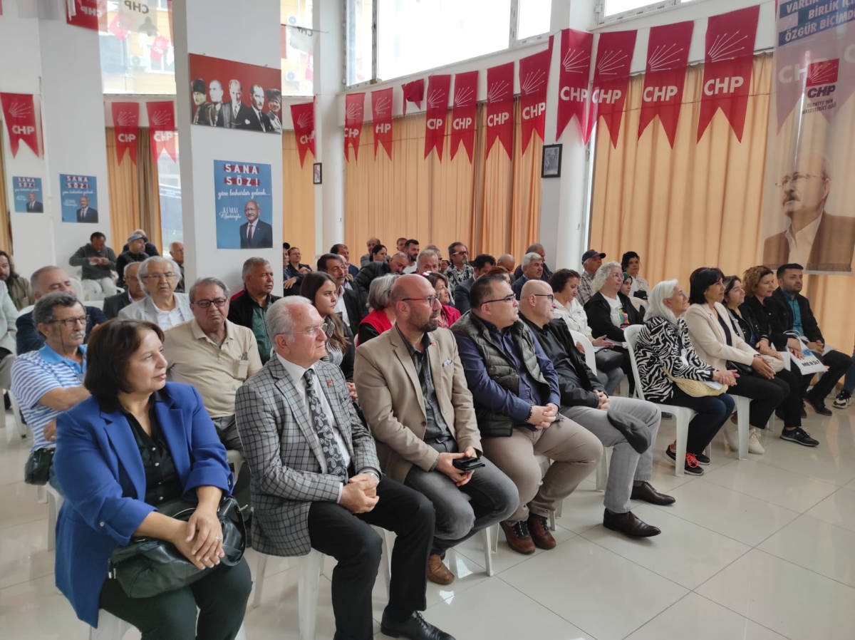 Anamur halkı CHP Mersin MV. Adayı Talat Dinçer’e “EVET” dedi