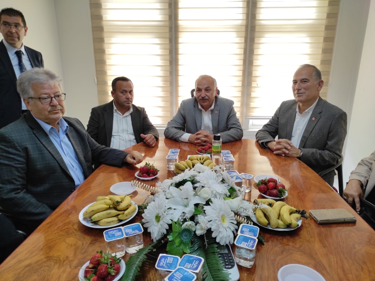 Anamur halkı CHP Mersin MV. Adayı Talat Dinçer’e “EVET” dedi