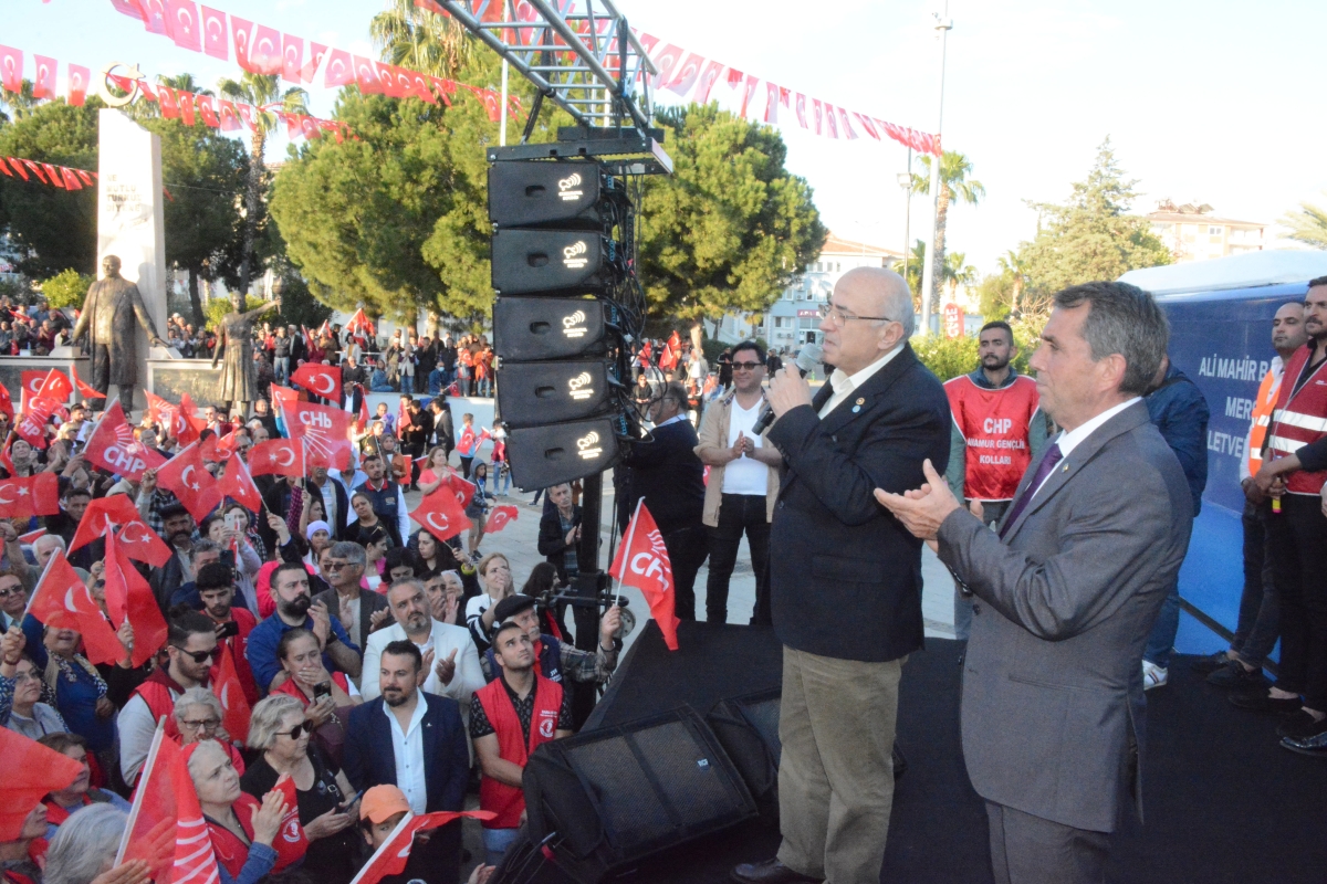 CHP Anamur'da Dev Miting Yaptı..