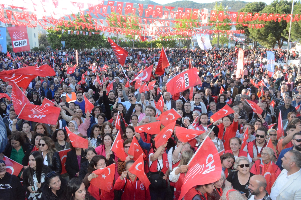 CHP Anamur'da Dev Miting Yaptı..