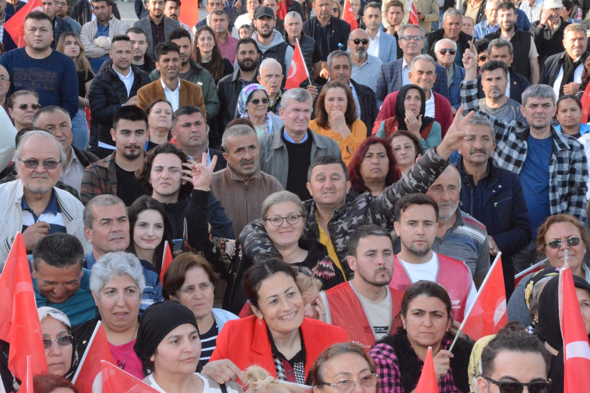 CHP Anamur'da Dev Miting Yaptı..