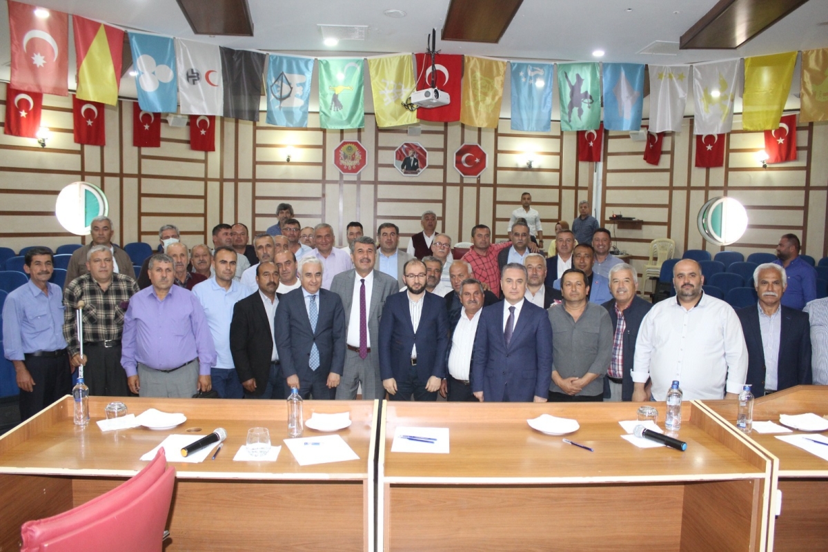 Hazine Bakan Yardımcısı Yunus ELİTAŞ Anamur’da Muhtarlarla Bir Araya Geldi..