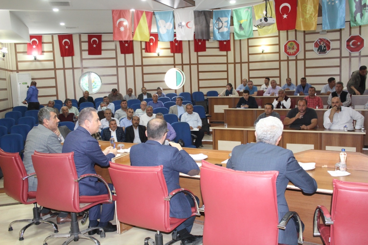 Hazine Bakan Yardımcısı Yunus ELİTAŞ Anamur’da Muhtarlarla Bir Araya Geldi..