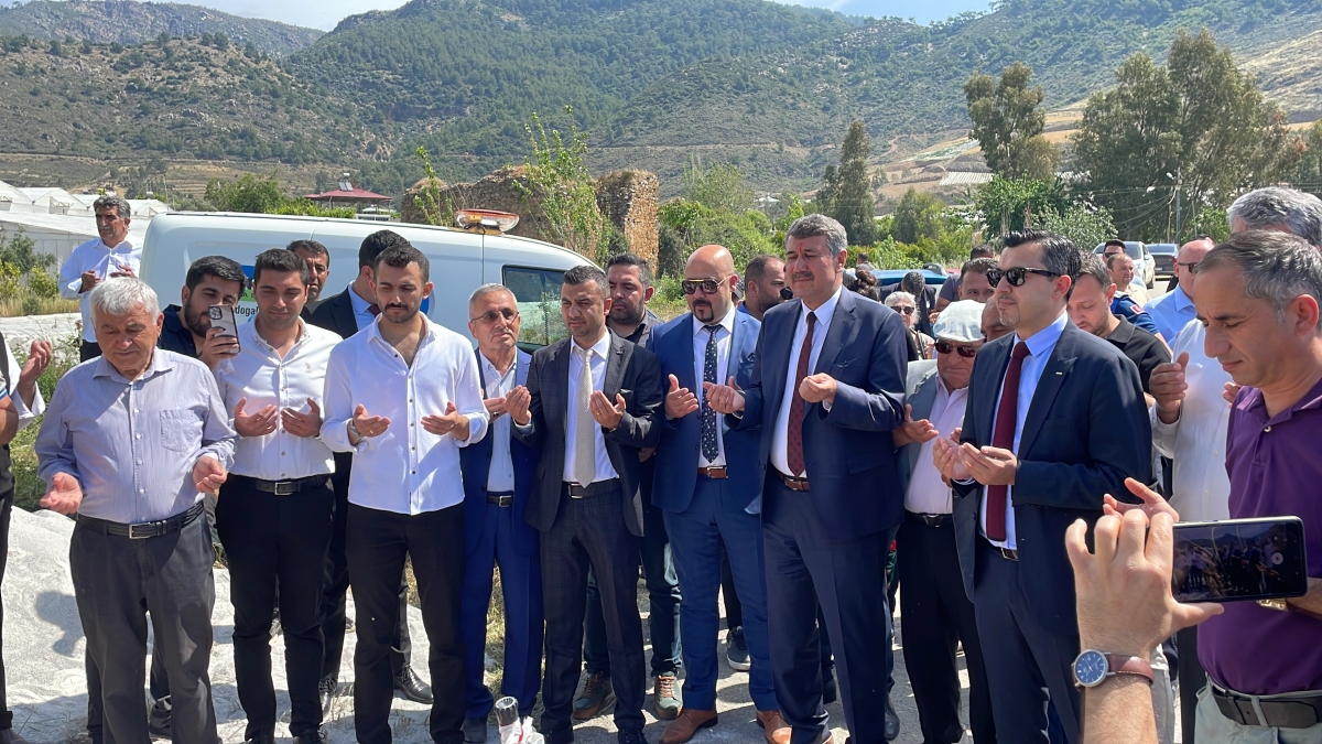 Anamur’da Doğalgaz Dağıtım Alanı Temel Atma Töreni Yapıldı