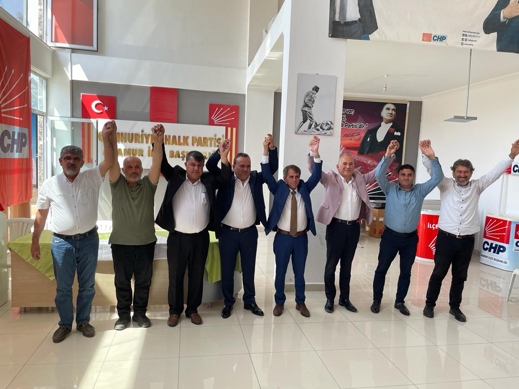CHP Ev Sahipliğinde Millet İttifakı İlçe Başkanları Kahvaltıda Bir Araya Geldiler