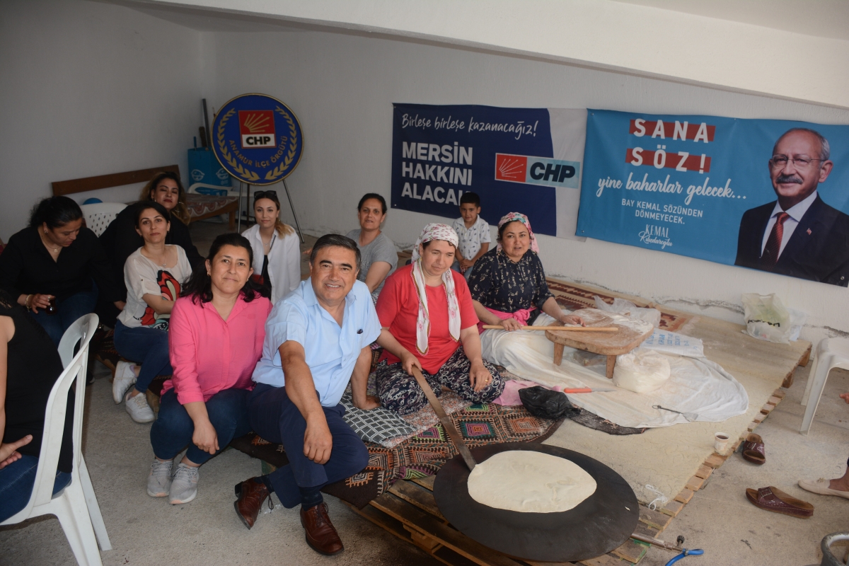 CHP Ev Sahipliğinde Millet İttifakı İlçe Başkanları Kahvaltıda Bir Araya Geldiler