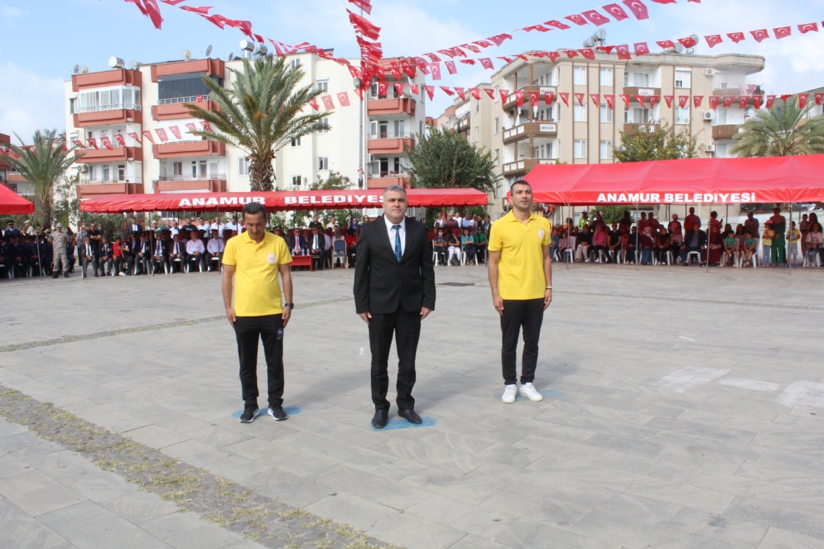 Anamur’da 19 Mayıs Atatürk’ü Anma Gençlik ve Spor Bayramı Coşkuyla Kutlandı