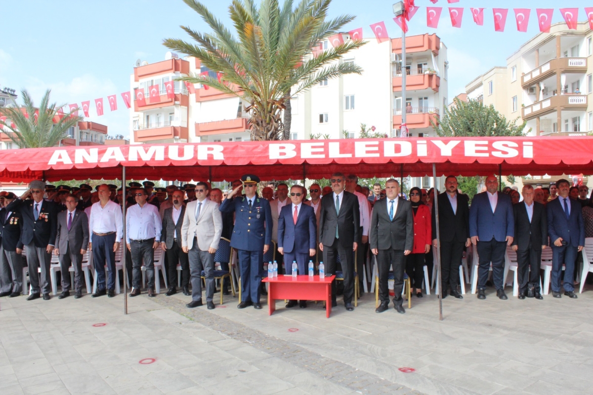 Anamur’da 19 Mayıs Atatürk’ü Anma Gençlik ve Spor Bayramı Coşkuyla Kutlandı
