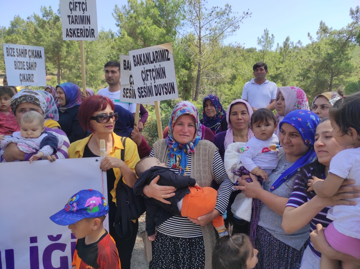 Bozyazı Karahirarlı Mahalle Sakinleri Mermer Ocağına Hayır Dedi..