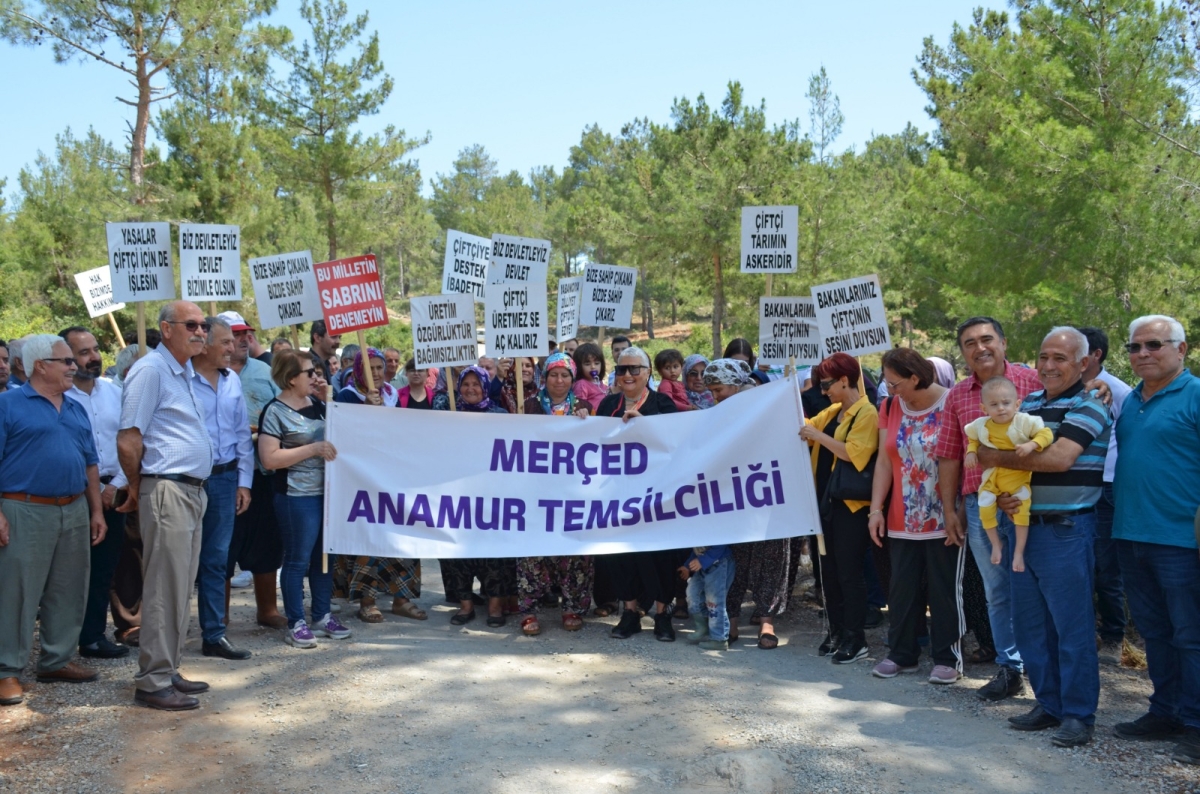 Bozyazı Karahirarlı Mahalle Sakinleri Mermer Ocağına Hayır Dedi..