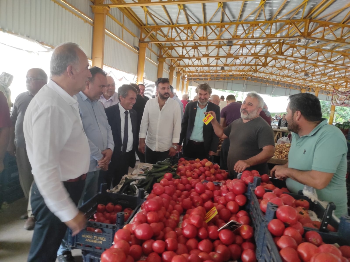 Millet İttifakının Anamur İlçe Başkanları Son Seçim Çalışmalarını Beraber Yaptılar