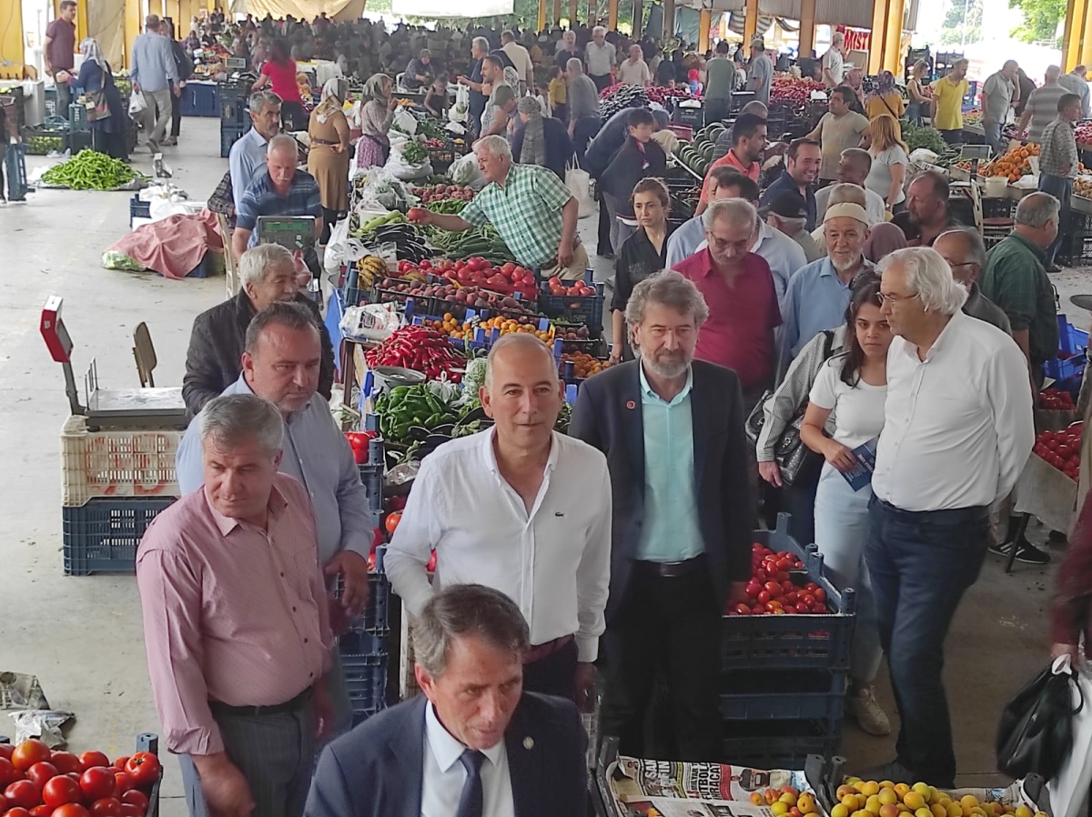 Millet İttifakının Anamur İlçe Başkanları Son Seçim Çalışmalarını Beraber Yaptılar