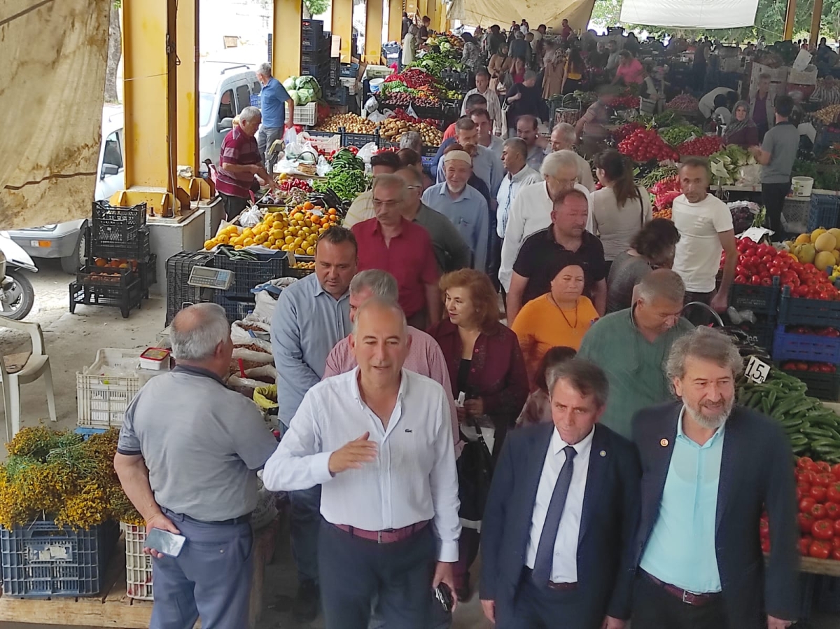 Millet İttifakının Anamur İlçe Başkanları Son Seçim Çalışmalarını Beraber Yaptılar
