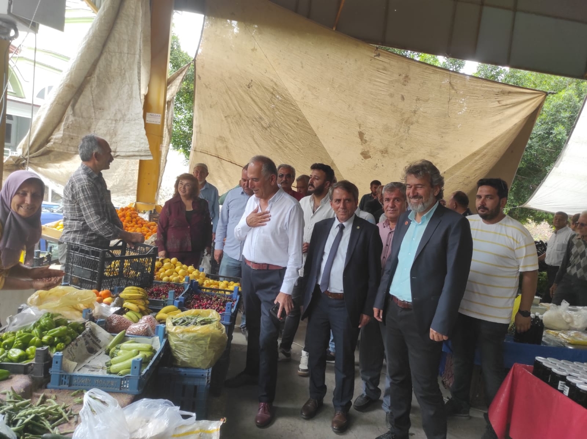 Millet İttifakının Anamur İlçe Başkanları Son Seçim Çalışmalarını Beraber Yaptılar