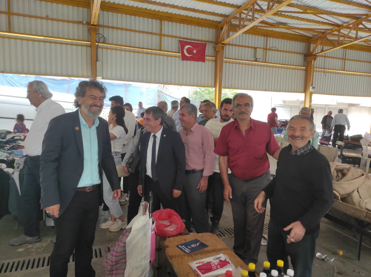 Millet İttifakının Anamur İlçe Başkanları Son Seçim Çalışmalarını Beraber Yaptılar