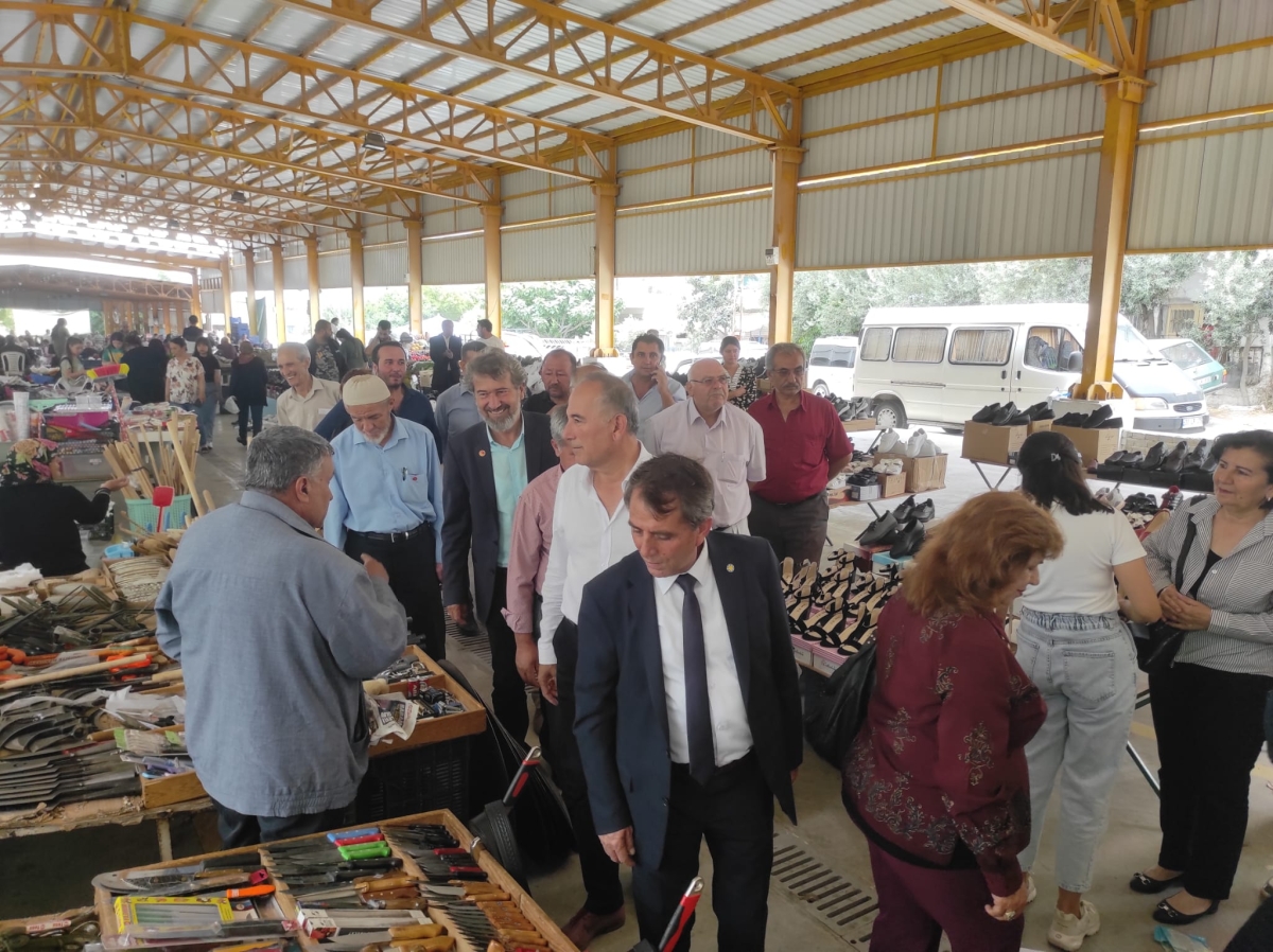 Millet İttifakının Anamur İlçe Başkanları Son Seçim Çalışmalarını Beraber Yaptılar