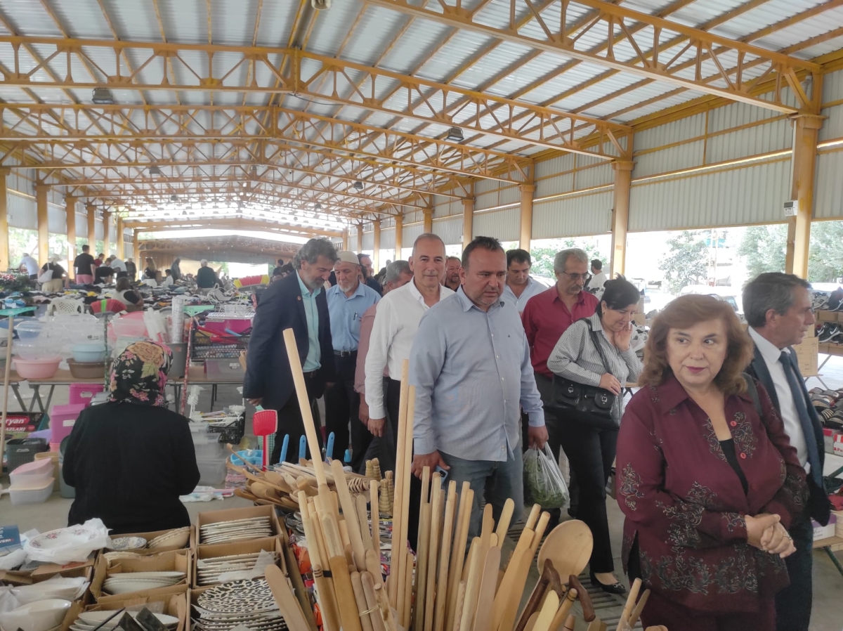 Millet İttifakının Anamur İlçe Başkanları Son Seçim Çalışmalarını Beraber Yaptılar