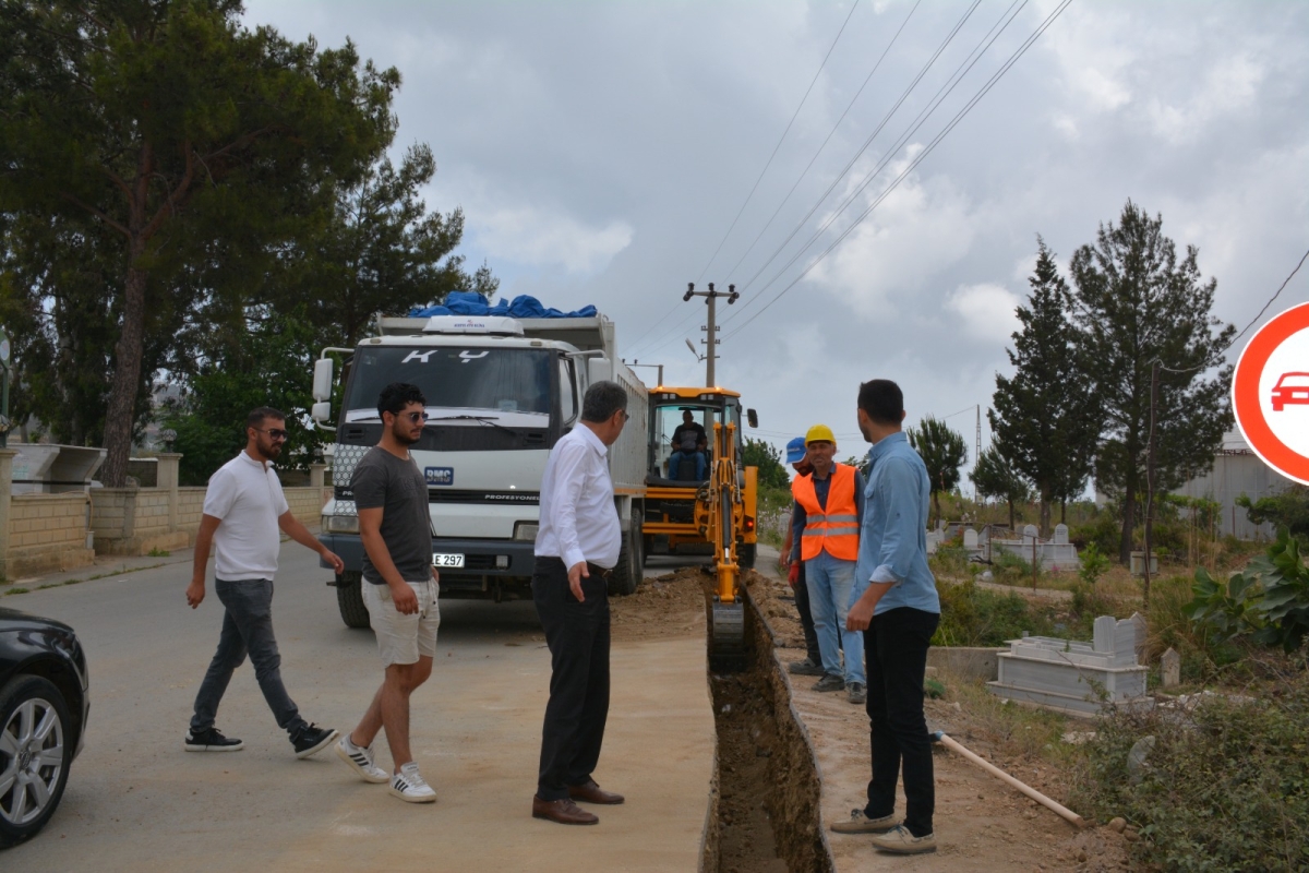 Başkan Kılınç Doğalgaz Çalışmalarını İnceledi