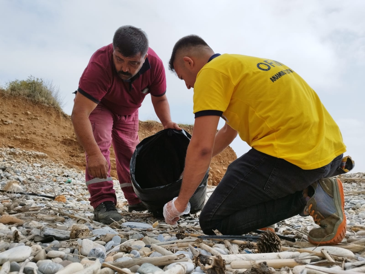 5-9 Haziran Dünya Çevre Haftası Dolayısıyla Anamur Sahilinde Çöp Avı Yapıldı..