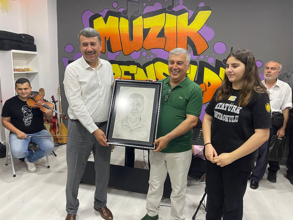 Anamur VB. Atatürk Ortaokulunda Müzik Sınıfı Açılışı Yapıldı..
