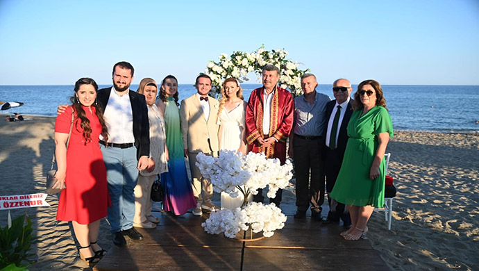 Gözde ve Bedirhan nikah