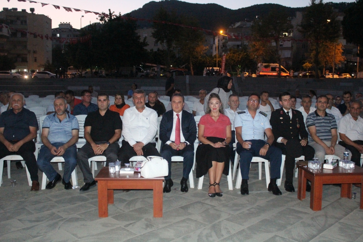 Anamur’da 15 Temmuz Şehitleri Anma Demokrasi Ve Milli Birlik Günü Etkinlikleri Düzenlendi