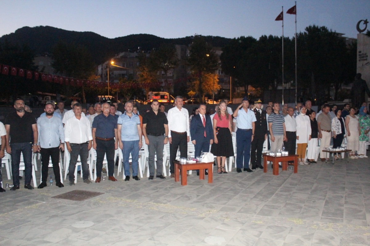 Anamur’da 15 Temmuz Şehitleri Anma Demokrasi Ve Milli Birlik Günü Etkinlikleri Düzenlendi