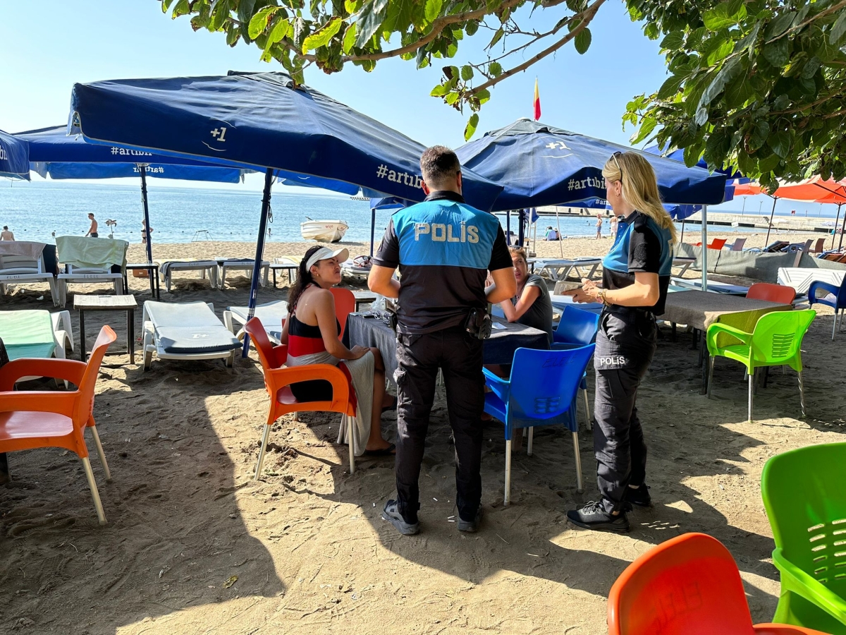 Anamur Polisi Vatandaşları Suda Boğulma Konusunda Uyardı.