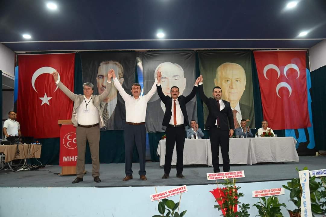 Milliyetçi Hareket Partisi Anamur İlçe Başkanlığı 14. Olağan Kongresi Gerçekleştirildi.