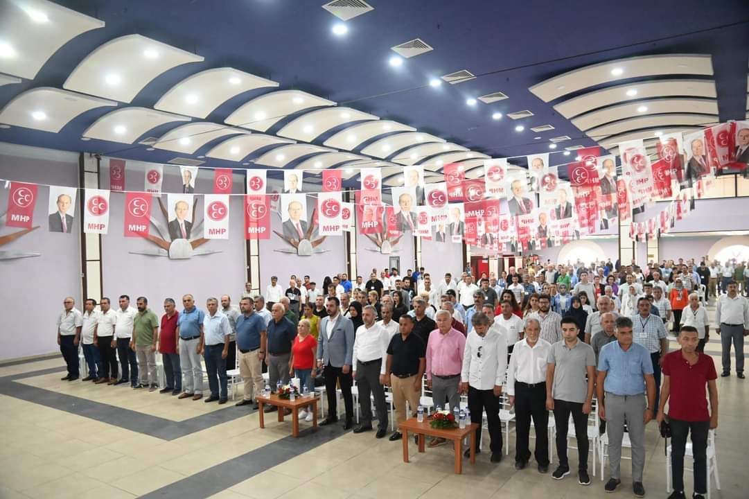 Milliyetçi Hareket Partisi Anamur İlçe Başkanlığı 14. Olağan Kongresi Gerçekleştirildi.