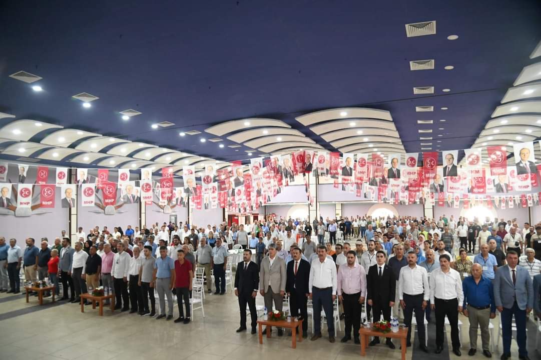 Milliyetçi Hareket Partisi Anamur İlçe Başkanlığı 14. Olağan Kongresi Gerçekleştirildi.