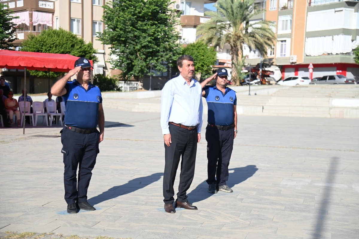 19 Eylül Gaziler Günü İlçemizde Çelenk Sunma Töreni ile Kutlandı