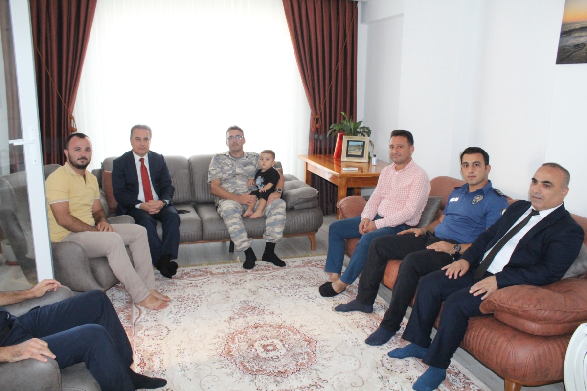 Anamur Kaymakamı Bilal Bozdemir’den Gazi ve Gazi Ailelerine Ziyaret 