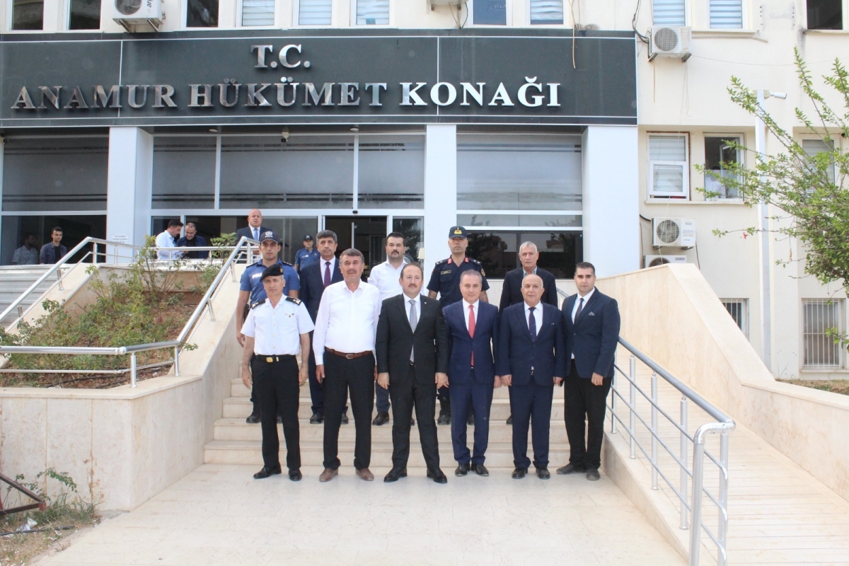 Mersin Valisi Ali Hamza Pehlivan Anamur’da Bir Takım İncelemeler ve Temaslarda bulundu.