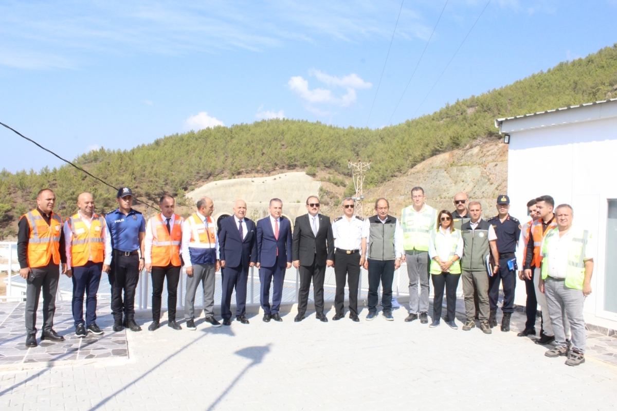 Mersin Valisi Ali Hamza Pehlivan Anamur’da Bir Takım İncelemeler ve Temaslarda bulundu.