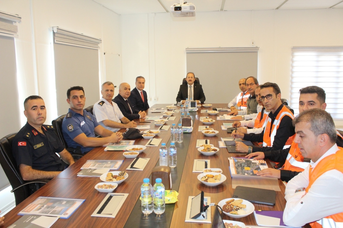 Mersin Valisi Ali Hamza Pehlivan Anamur’da Bir Takım İncelemeler ve Temaslarda bulundu.