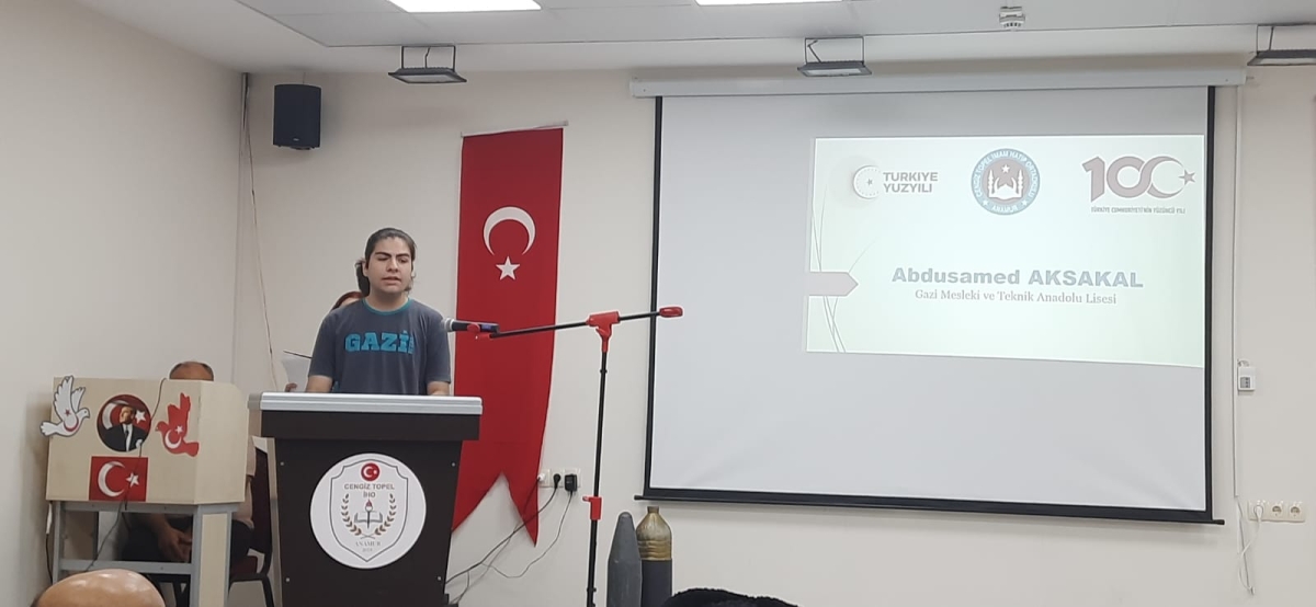 “100. Yılında Cumhuriyet” Temalı Hitabet Yarışması Yoğun İlgi Gördü..