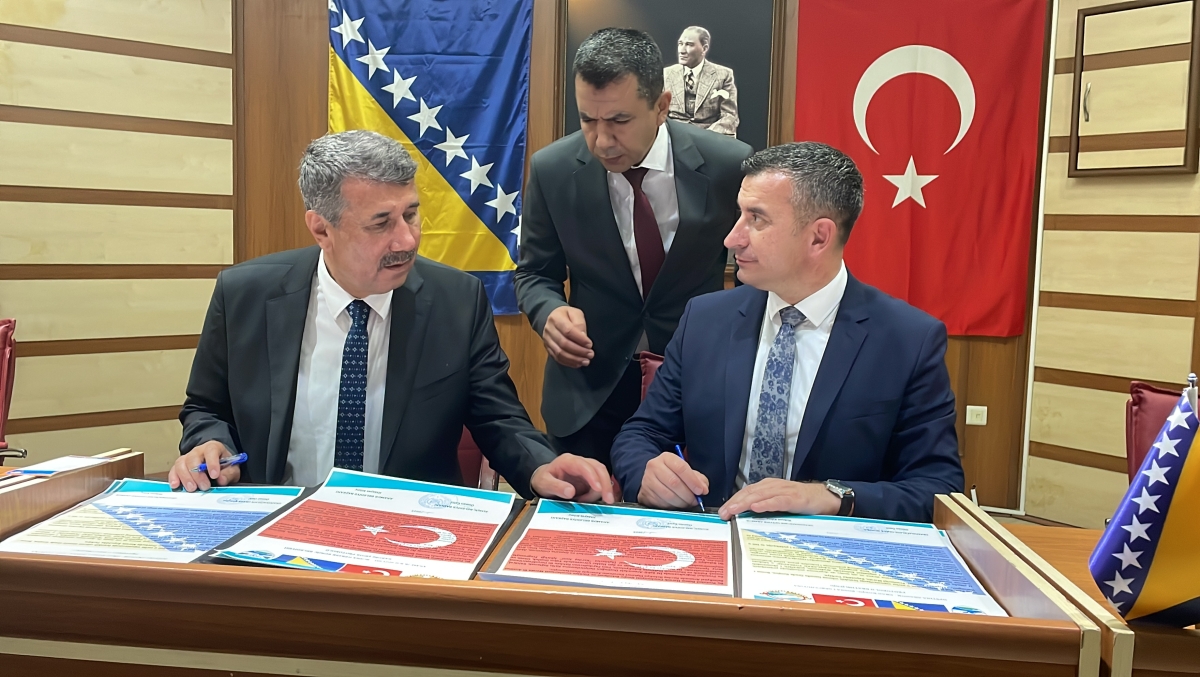 Anamur Belediyesi ile Bosna Hersek Konjic Belediyesi ile Kardeş Kent protokolü imzalandı.