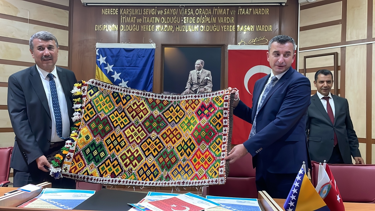 Anamur Belediyesi ile Bosna Hersek Konjic Belediyesi ile Kardeş Kent protokolü imzalandı.