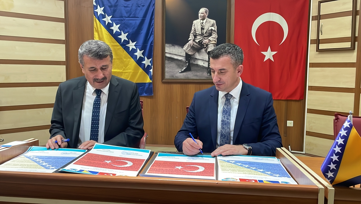 Anamur Belediyesi ile Bosna Hersek Konjic Belediyesi ile Kardeş Kent protokolü imzalandı.
