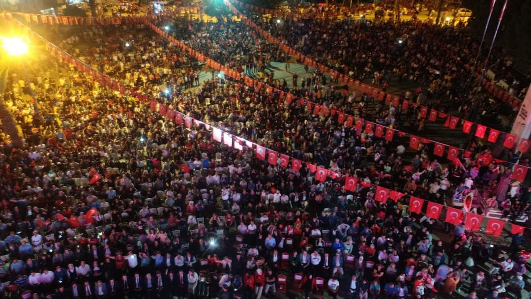 Anamur’da Cumhuriyetin 100. Yılı Coşku ile Kutlandı..