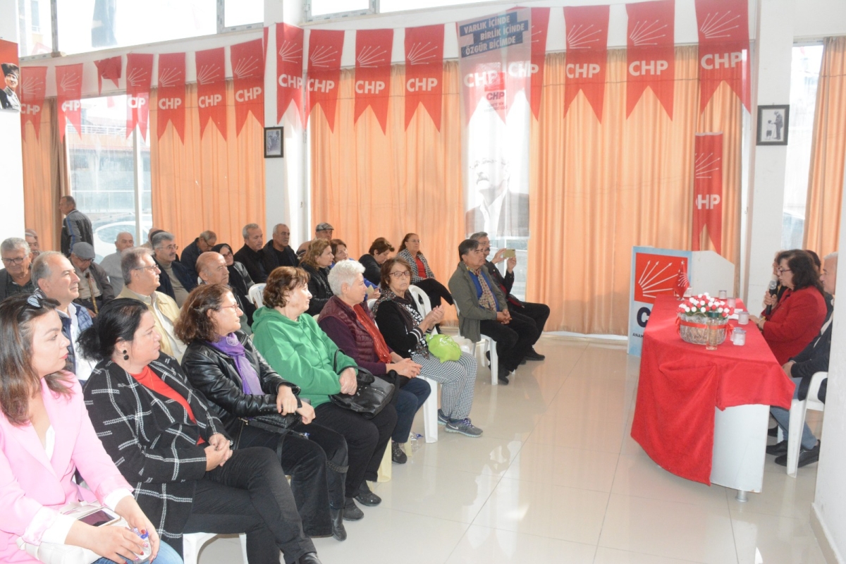 CHP Kadın Kolları Kadına Yönelik Şiddet’e Karşı Basın Açıklaması..