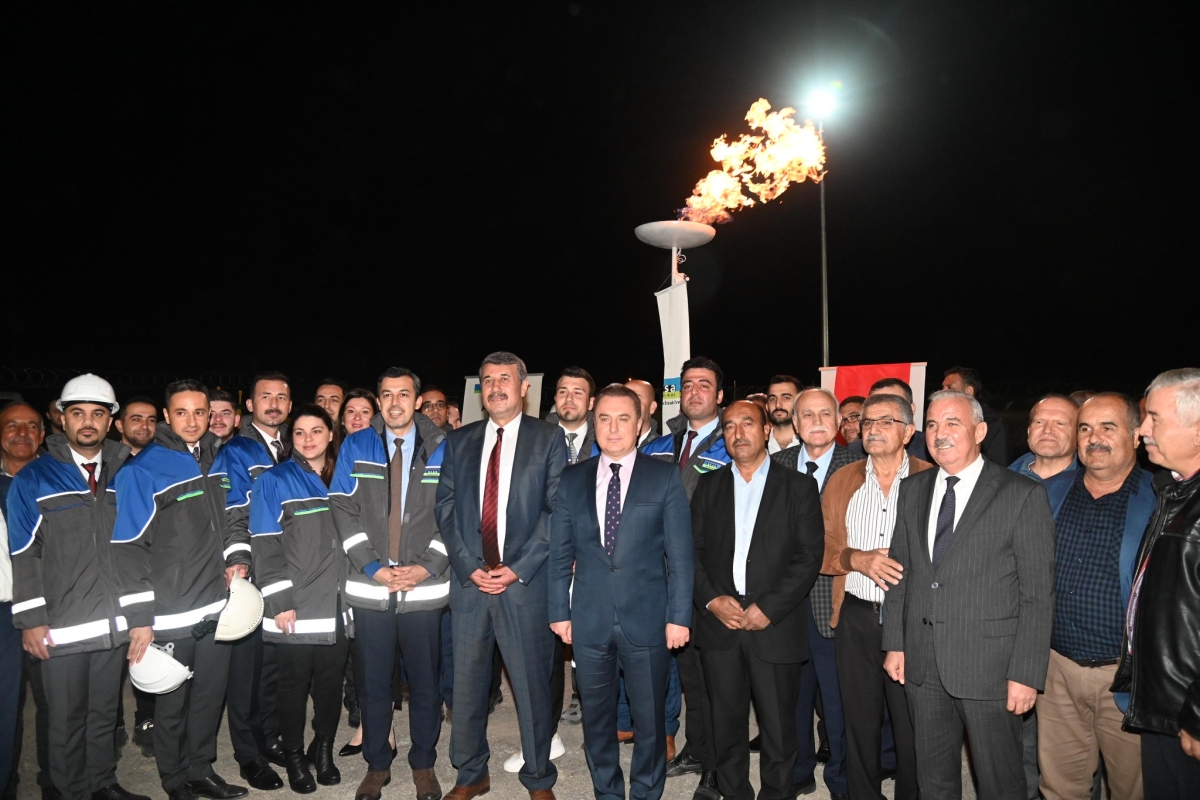 Anamur'da Doğalgaz Kullanımı Resmen Başladı..